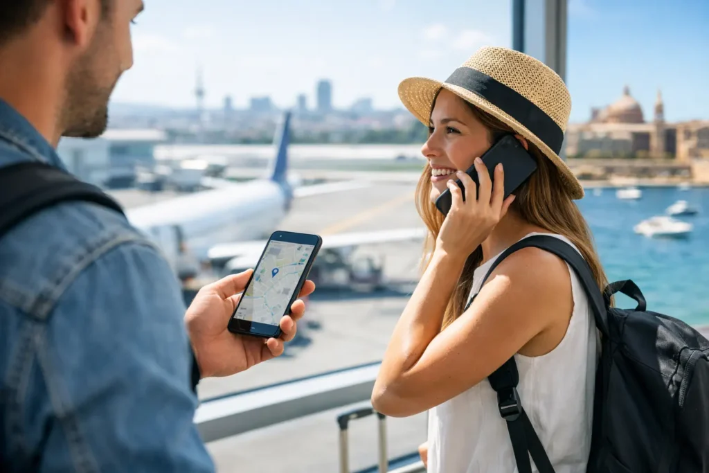 דוגמה לחיסכון עם eSIM בחו"ל במספרים
