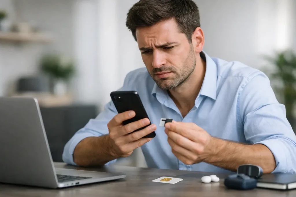 לא קיבלתי קוד eSIM - מה עושים עכשיו?