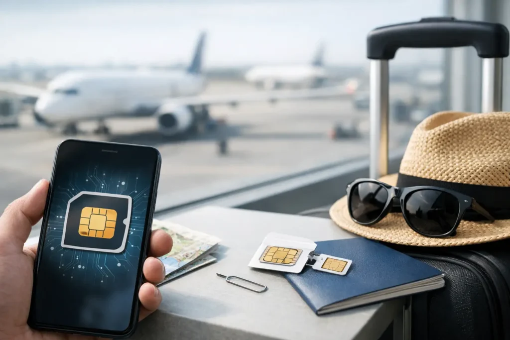 eSIM לעומת סים פיזי - מה עדיף לחו"ל?