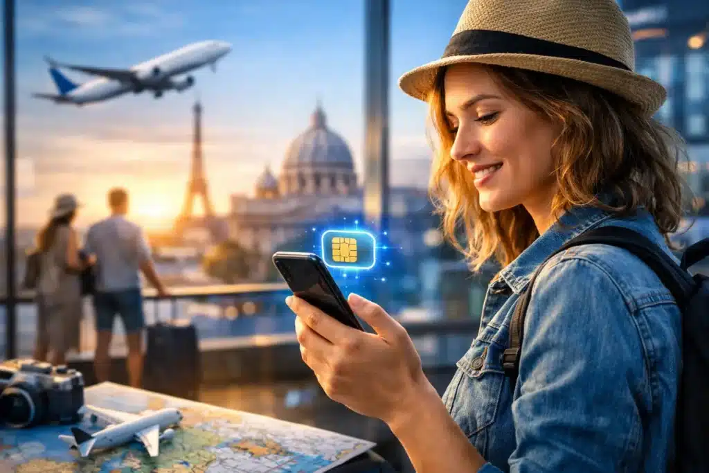 eSIM לאירופה: איך לבחור נכון ולטוס רגוע