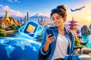 eSIM לאסיה לטיול מחובר בלי הפתעות בחשבון