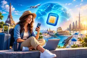 eSIM לנוודים דיגיטליים שעובדים מכל מקום